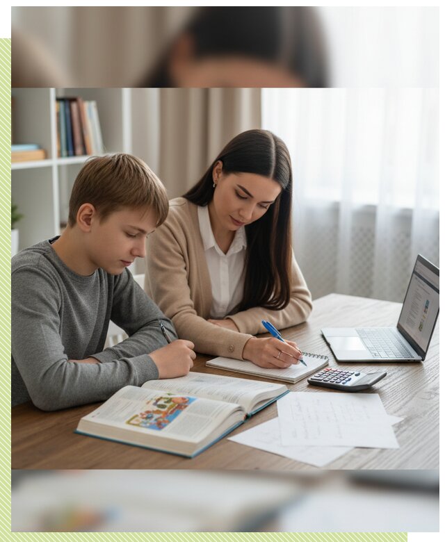 Репетитор для 8 класса по всем предметам в Гатчине